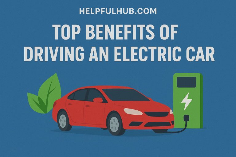 Top Benefits of Driving an Electric Car